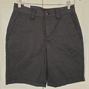 Billabong Shorts Carter Chino Straight Leg Black Heather Mens 28 NEW